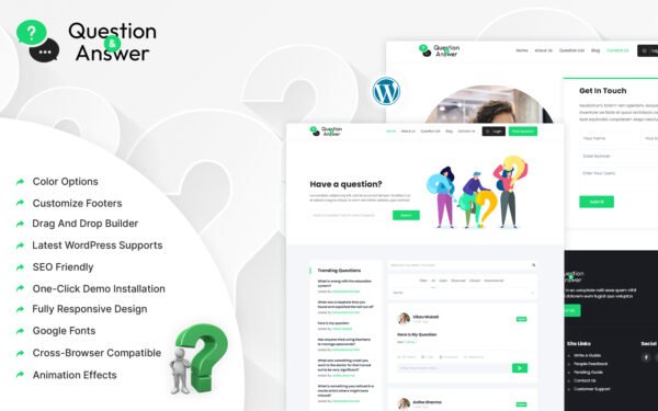 Q&A – Question & Answer WordPress Theme