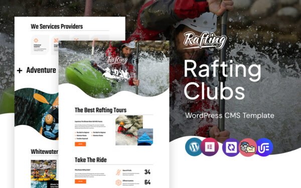 Rafting – Rafting Clubs WordPress Elementor Theme WordPress Theme