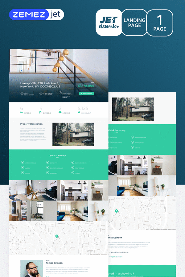 Realcity – Real Estate – Jet Elementor Kit