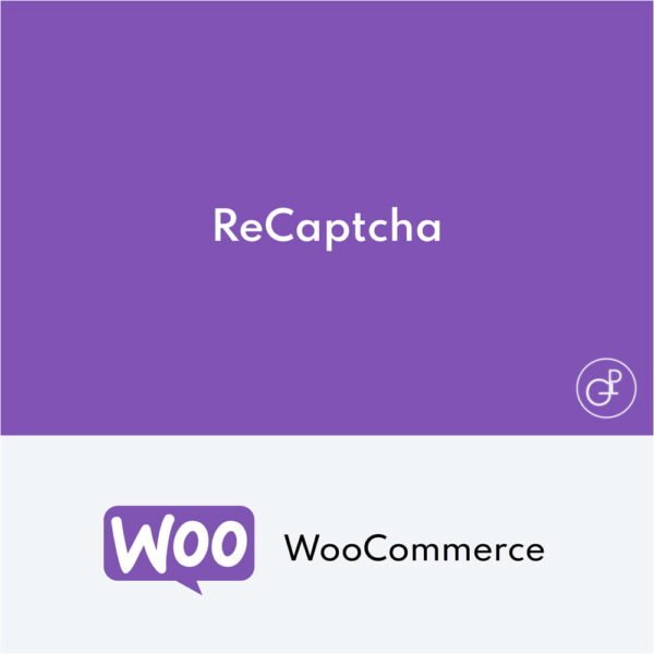 reCaptcha for WooCommerce