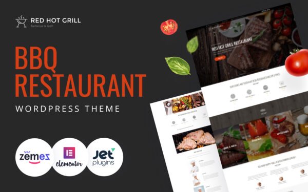 Red Hot Grill – Restaurant WordPress Theme