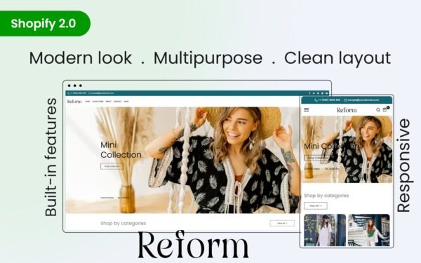 Reform – Best Clothing Sopify Theme Shopify Theme