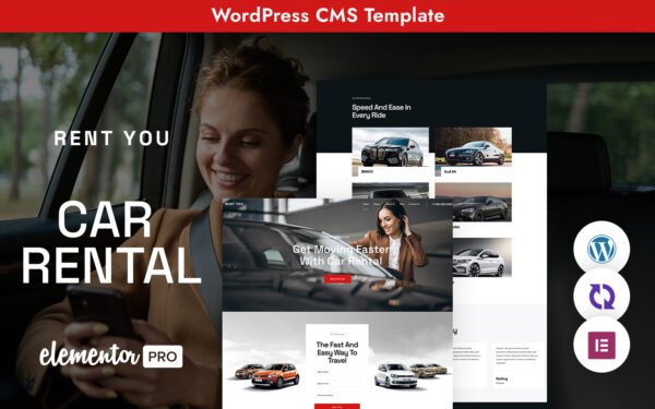 Rentyou – Car Rental Multipurpose Responsive WordPress Theme