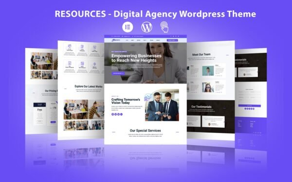 Resources – Digital Agency WordPress Theme