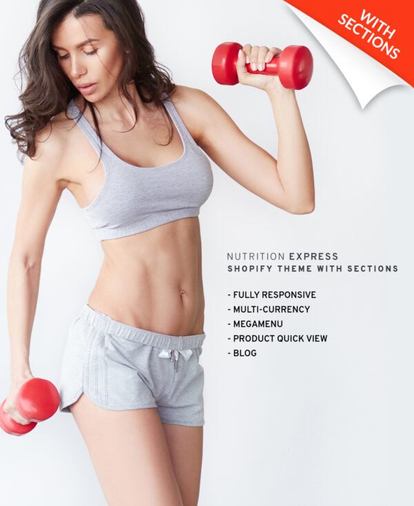 Responsive Nutrition Store Shopify theme Shopify Theme
