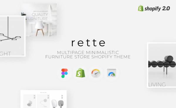Rette – Furniture Multipage Minimalistic Shopify Theme
