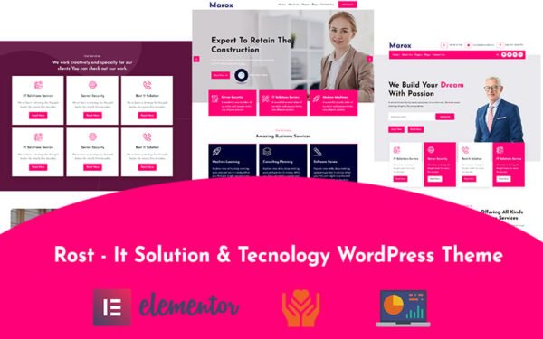 Rost – Technology & IT Solutions WordPress Theme