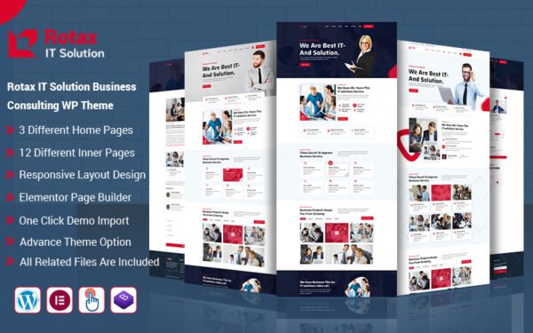 Rotax – IT Solution Business Consulting WordPress Theme