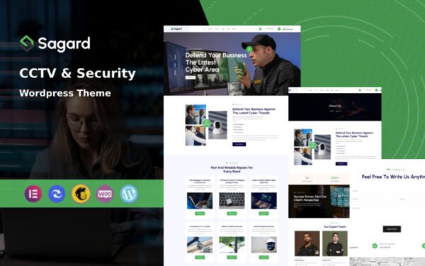 Sagard – CCTV & Security Wordpress Theme WordPress Theme