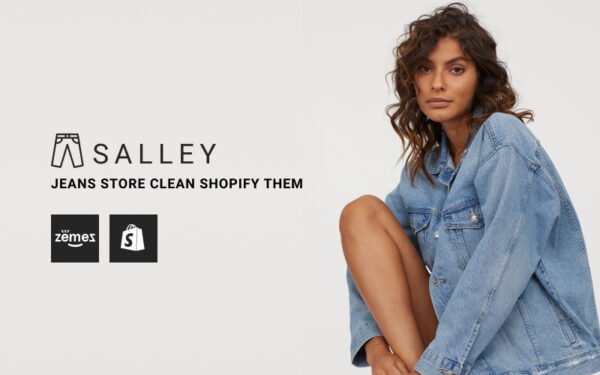 Salley – Jeans Store Clean Shopify Theme