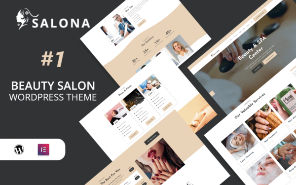 Salona – Nail spa, Massage spa and Salon WordPress Theme