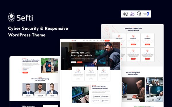 Sefti – Cyber Security WordPress Theme