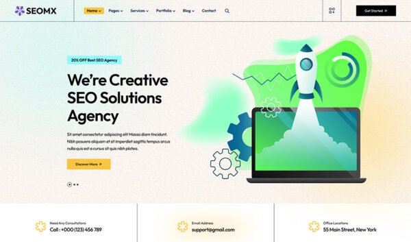 SeoMx – Seo & Digital Marketing WordPress Theme