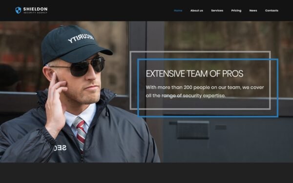 Shieldon – Security Agency Responsive WordPress Theme