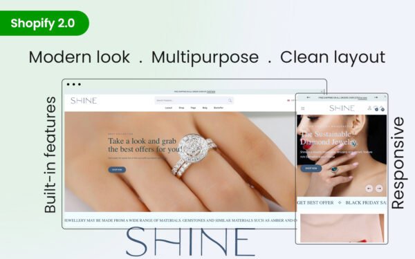 Shine – Best Multipurpose Ecommerce Shopify Theme