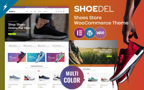 Shoedel – Shoes and Accessories Store WooCommerce Theme