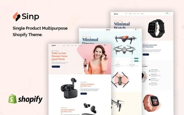 Sinp – Single Product Multipurpose Shopify Theme