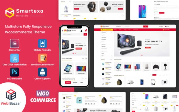 Smartexo – Electronic Multipurpose WooCommerce Theme