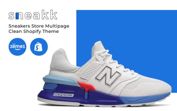 Sneakk – Fashion Store Multipage Clean Shopify Theme