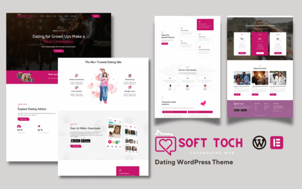 Soft Touch – Dating & Love WordPress Theme