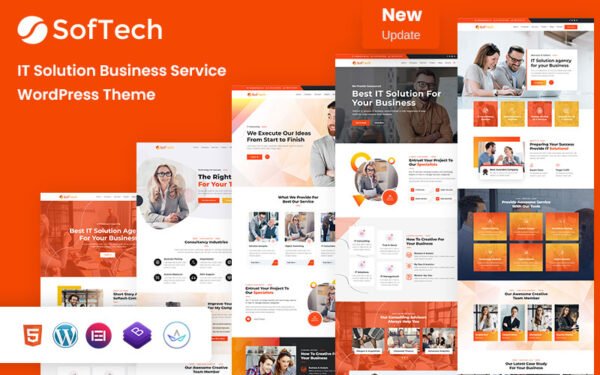 Softech – IT Solution & Business Service WordPress Theme