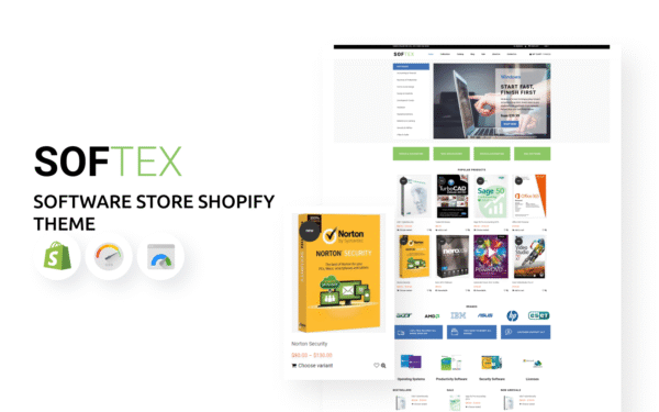 Softex – Software Store Shopify Theme