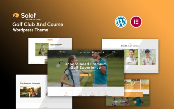 Solef – Golf Club Sports WordPress Theme