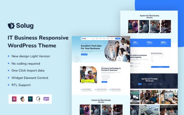 Solug – IT Business WordPress Theme