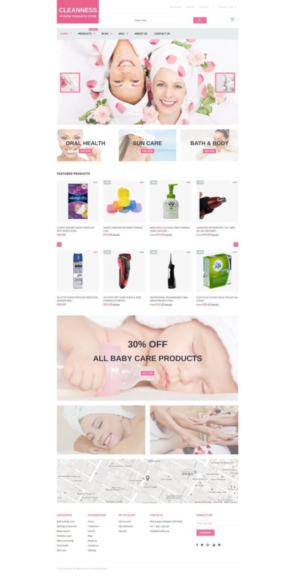 Spa Accessories Responsive Shopify Theme