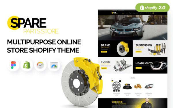 Spare – Auto Parts Shopify Theme, Automotive
