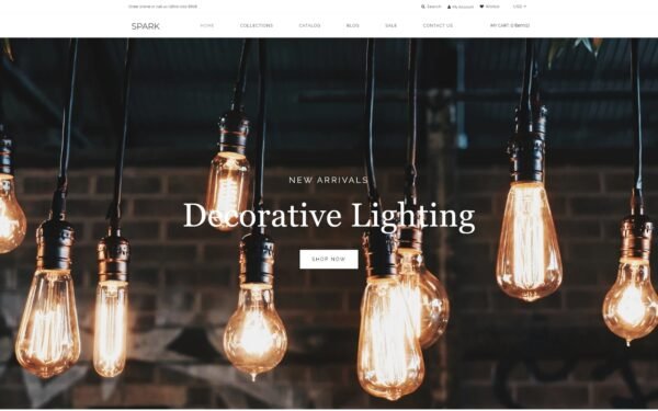 Spark – Lighting Store Modern Shopify Theme