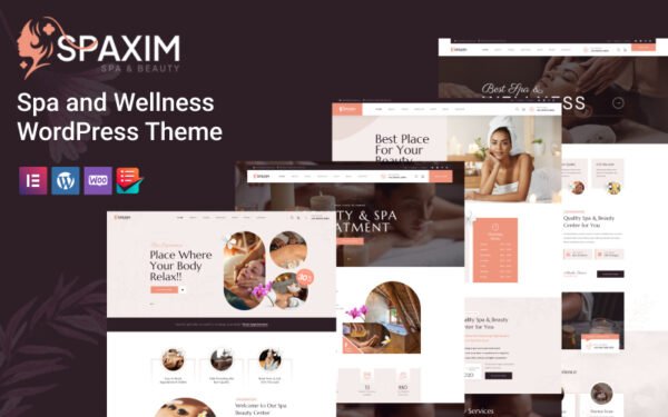 Spaxim – Spa and Wellness WordPress Theme