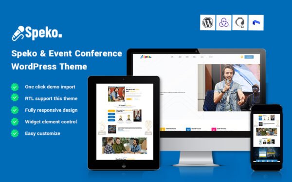 Speko – Event Conference WordPress Theme