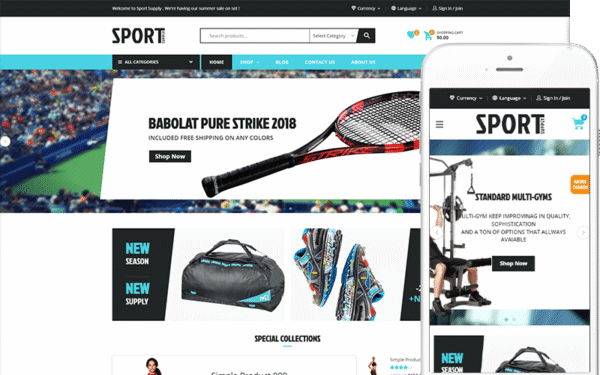 Sport – Theme for Sport Store WooCommerce Theme