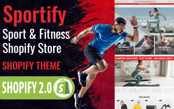 Sportify – Sports Clothing & Fitness Equipment Shopify Theme