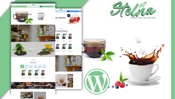 Stelna Tea Salon and Herbs Shop WooCommerce Theme