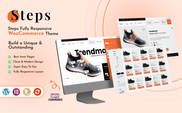 Steps – Footwear Wordpress WooCommerce Theme