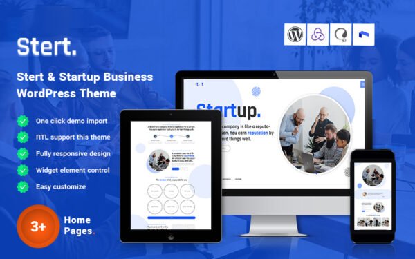 Stert – Startup Business WordPress Theme