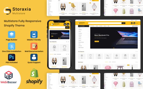 Storaxia – Multipurpose Shopify Theme