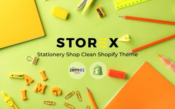 Storex – Stationery Shop Clean Shopify Theme