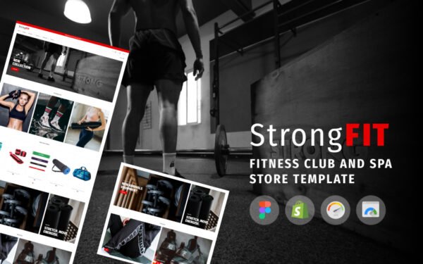 StrongFit – Fitness Club Shopify Theme for Beauty Spa Salon and Wellness Center
