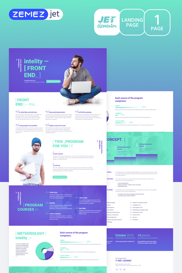 Download Studiex – IT Cources – Jet Elementor Kit WordPress Plugin ...