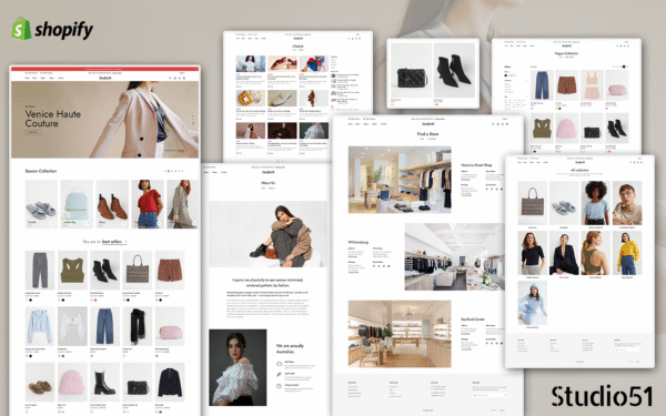 Studio51 – Fashion Store Shopify Theme