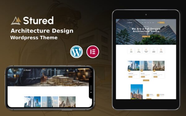 Stured – Architecture Design Wordpress Theme WordPress Theme