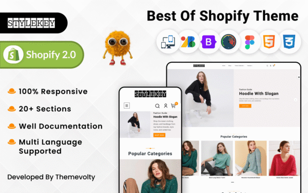 Stylekey – Mega Fashion Shopify 2.0 Responsive Theme Shopify Theme