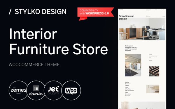 Stylko – Home Interior and Furniture WordPress Theme