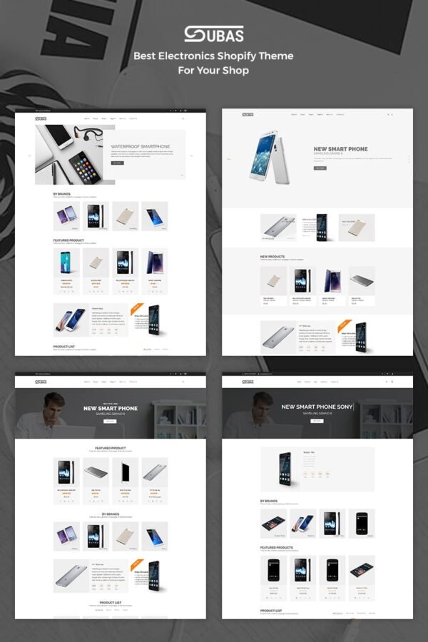 Subas – Electronics store Shopify Theme