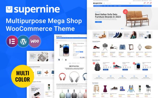 Supernine – Multipurpose Mega Shop WooCommerce Theme