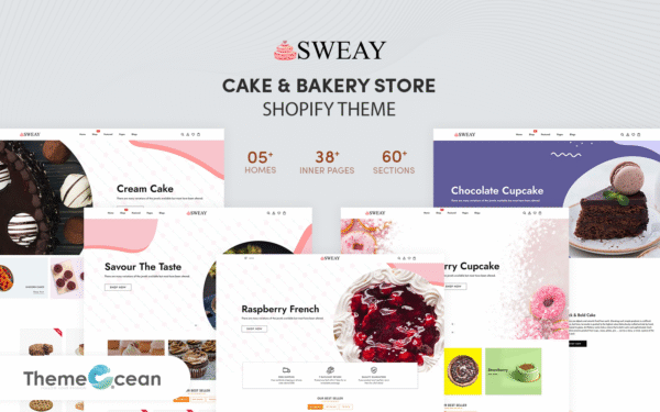 Sweay – Cake & Bakery Responsive Shopify Theme