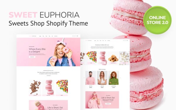 Sweet Euphoria – Sweets’ King Online Store 2.0 Shopify Theme
